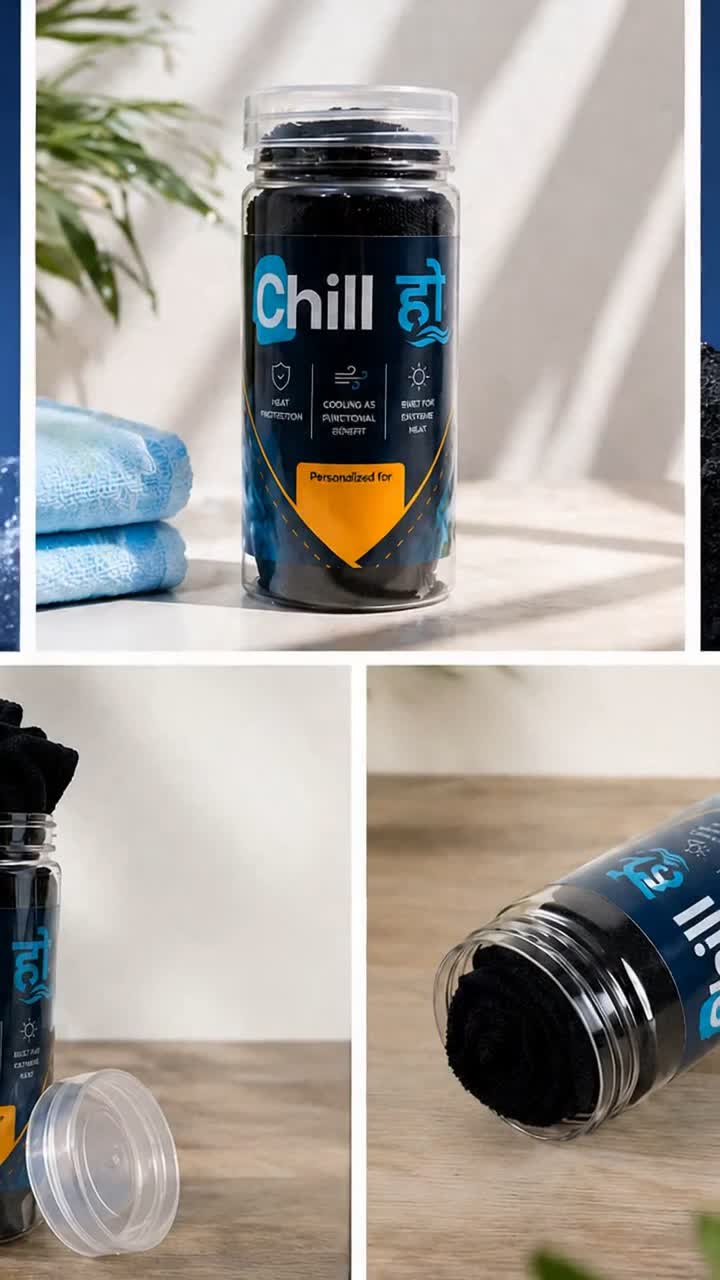 3–5°C below ambient